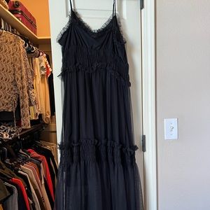 H&M Black Tulle Dress
